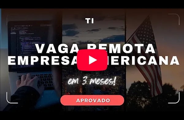Vaga remota empresa americana